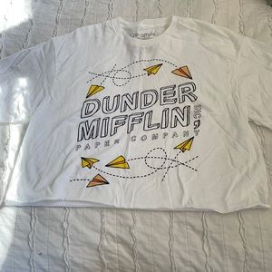 The Office oversized crop top